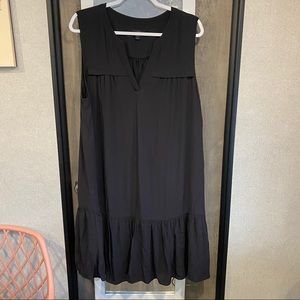 J. Crew Ruffle Hem Shift Dress